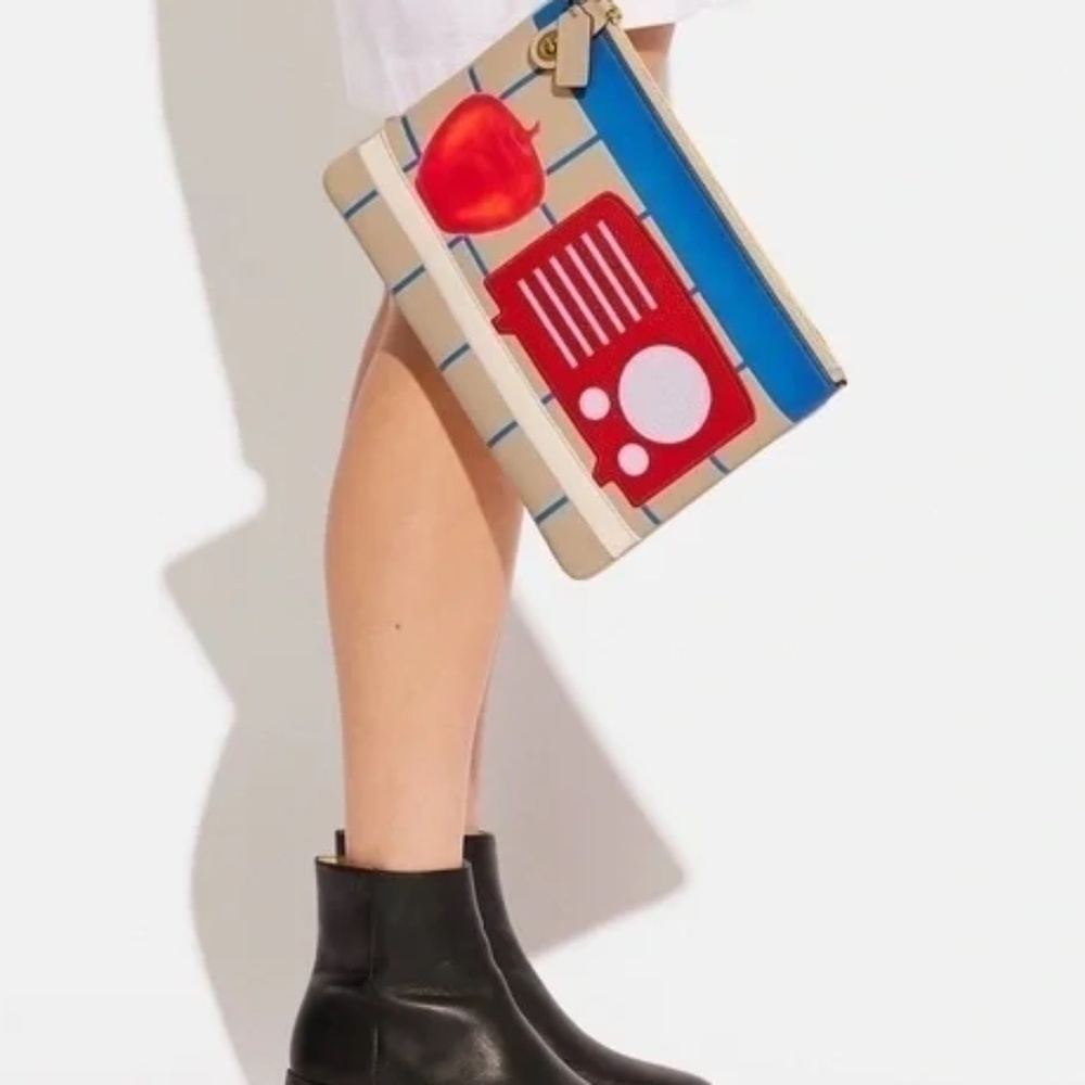 Coach Rogue Collection Large Turnlock Wristlet, Limited Ed.